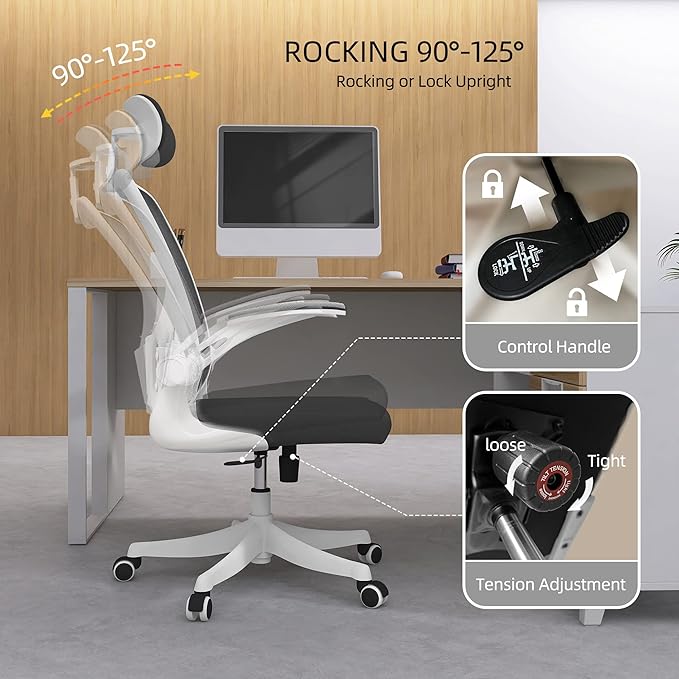Monhey Office Chair, Ergonomic Office Chair - Image 10