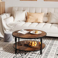 Round Coffee Table, Living Room Center Table by Garvee