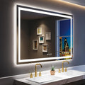 60x40 Inch LED Bathroom Mirror by YEELAIT