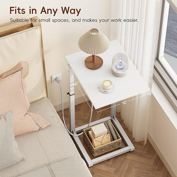 Vagusicc C Shaped End Table - Image 6