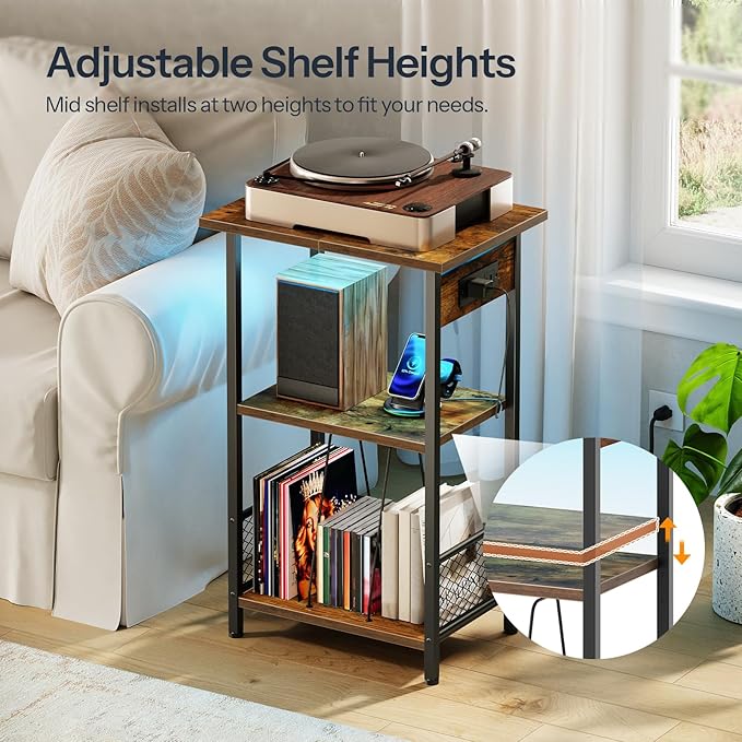HOOBRO Record Player Stand - Image 2