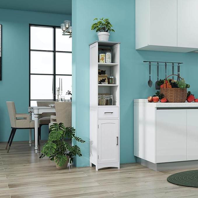 Tall Bathroom Storage Cabinet - Image 3