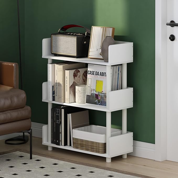 Furinno Turn-N-Tube 3-Tier Multipurposes Display Rack, Open Shelf Rack/Storage - Image 2