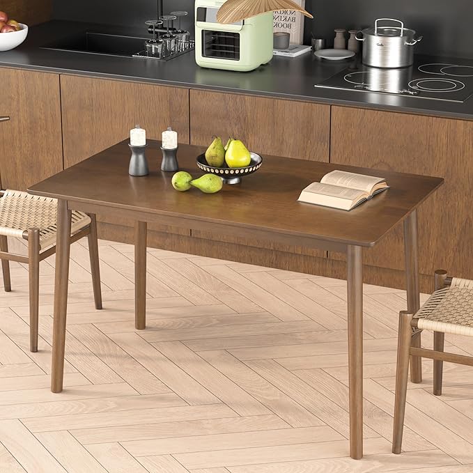 100% Solid Wood Rectangular Dining Table - Image 3