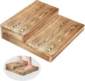 Wooden 2 Step Stool for High Beds, Moderate & Applicable 2-Step Stools for by Unknown