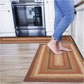 Homespice Gingerbread Premium Jute Braided Rug, 22 x 72 Rectangular Hall Runner by Homespice