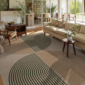 Lahome Modern Rainbow Easy Jute Rug, 8x10 Living Room Rug Indoor Outdoor Patio by Lahome