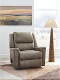 Signature Design by Ashley Skymaker Modern Faux Leather Manual Rocker Recliner by SignatureDesignbyAshley
