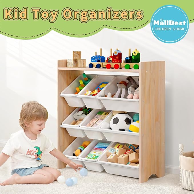 MallBest 4-Tier Kids' Toy Storage Organizer Shelf - Image 4