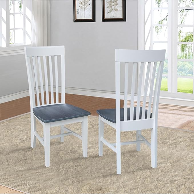 International Concepts Set of Two Tall Mission Chairs - Image 2