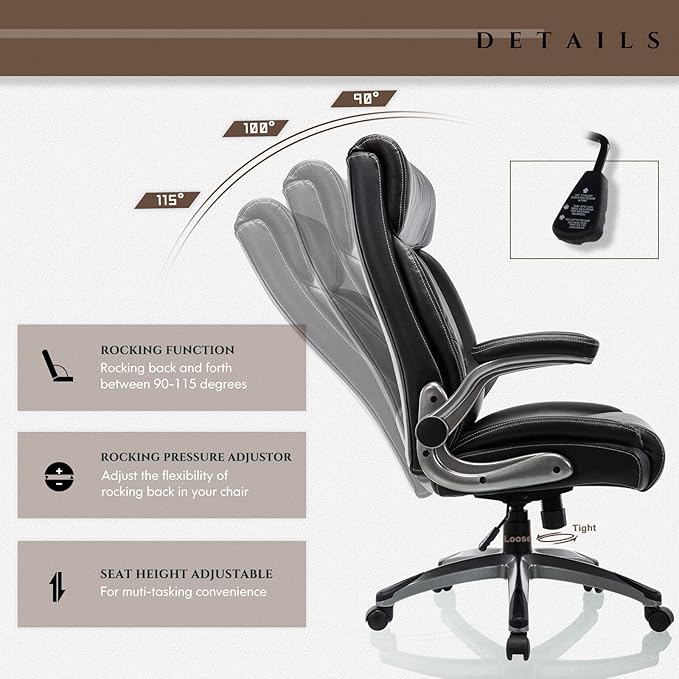 COLAMY Executive Office Ergonomic Chair - Image 6
