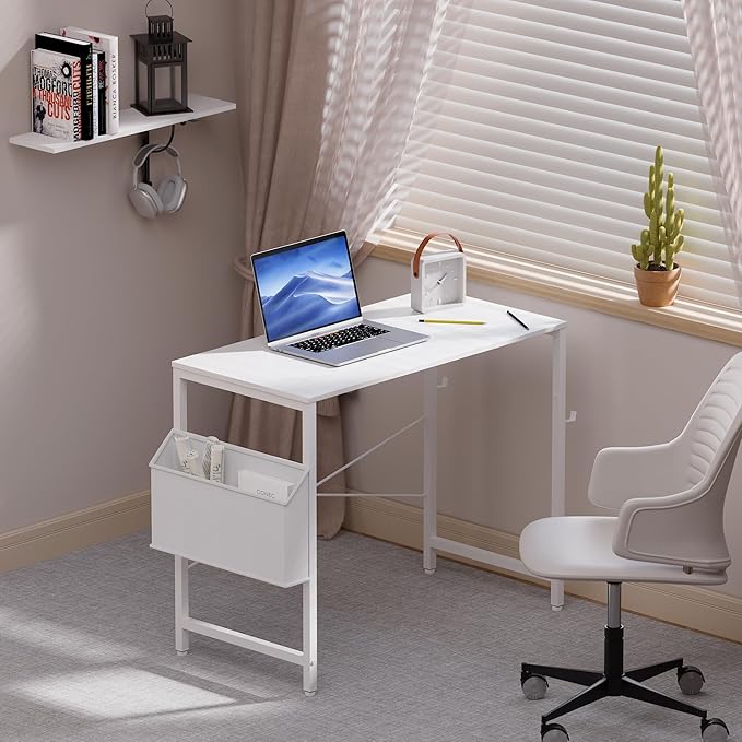 Pamray 47 Inch Computer Desk for Small Spaces - Image 6