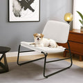 DAICO Modern Accent Chair Comfy Living Room Chair Armless Sling Accent Chairs by DAICO