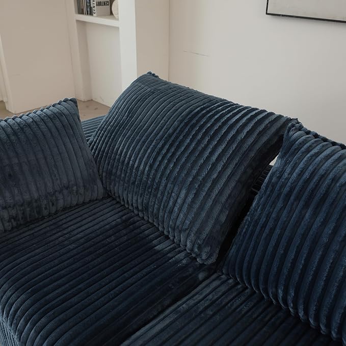 118.2" L Shaped Modular Sectional Cloud Couch - Image 7