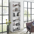 71" Tall Bookcase, 6-Tier Open Display Storage Shelves, Floor Standing Large by GRUSIGN