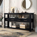 Ball & Cast 62.2“ Contemporary 4 Drawers Console Table, Long Entryway Table by BallCast