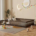 Queen Size Floor Bed Frame by Bellemave