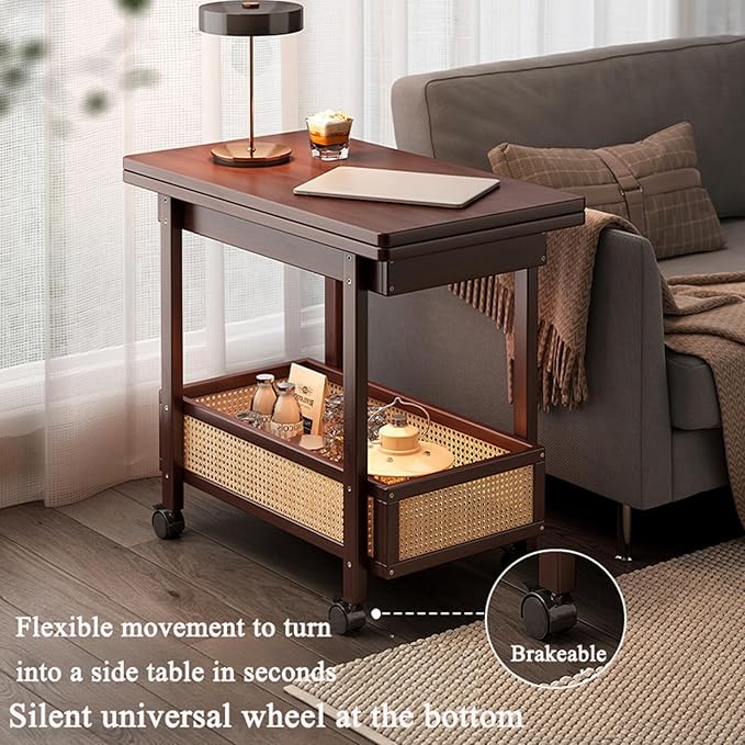 C-Shaped End Table, Sofa Side Table - Image 4