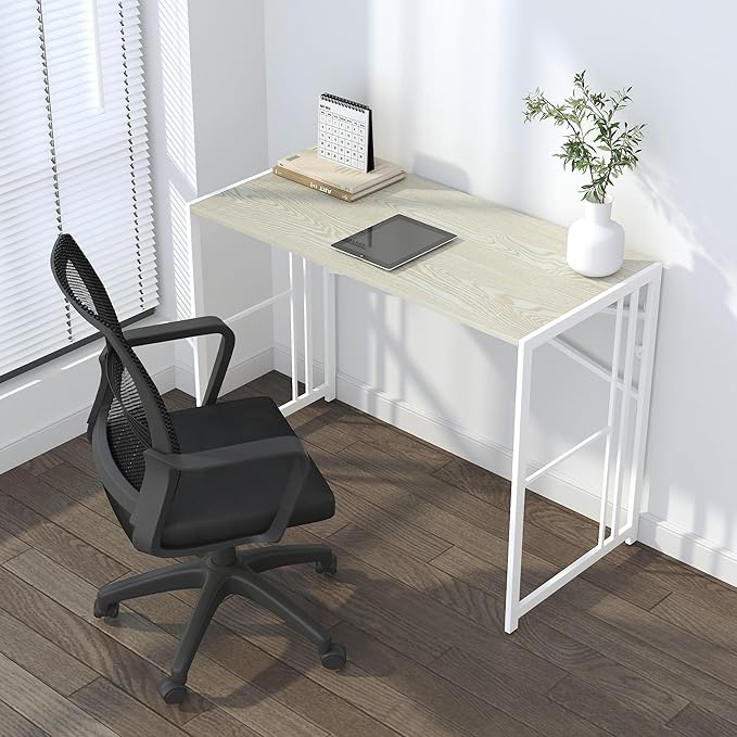 40 inch Folding Desk, Writing Gaming Computer Camping Desk, No Assembly - Image 2