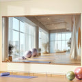 Hasipu 4Pcs 48''x24'' Home Gym Mirror Large Full Length Wall Mounted Full Body by Whatssuitableisthebest
