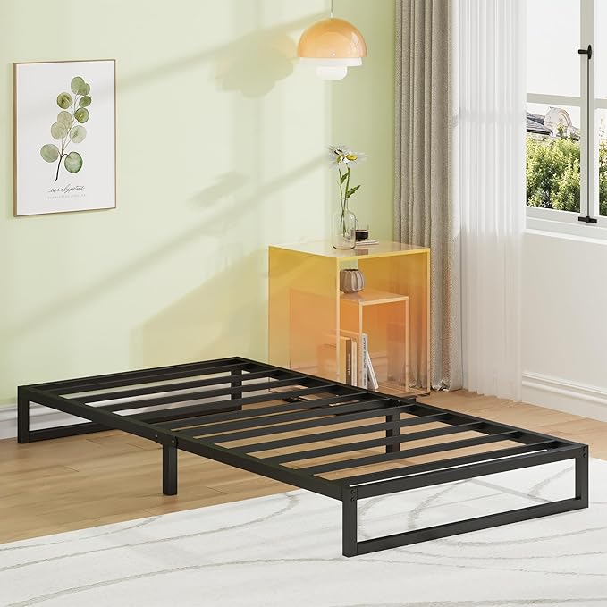 EMODA 7 Inch Twin XL Bed Frames No Box Spring Needed, Heavy Duty XL Twin Metal - Image 8