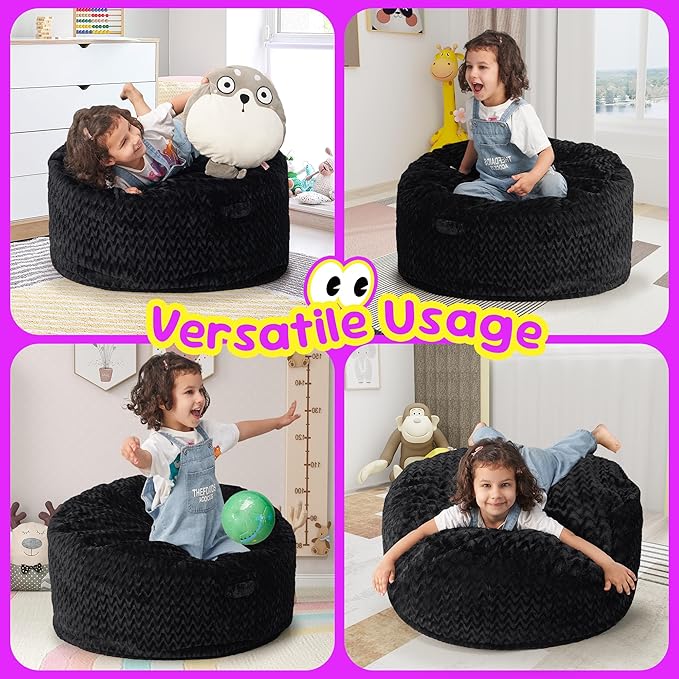 Hobestluk Bean Bag Chairs 2.5FT Bean Bag Chair - Image 5