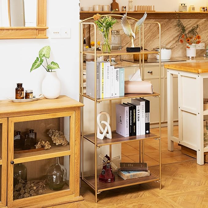 Crofy No Assembly Folding Bookshelf - Image 2