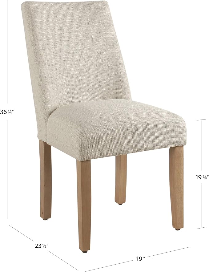 HomePop Marin Curved Back Dining Chair, Single Pack - Image 2