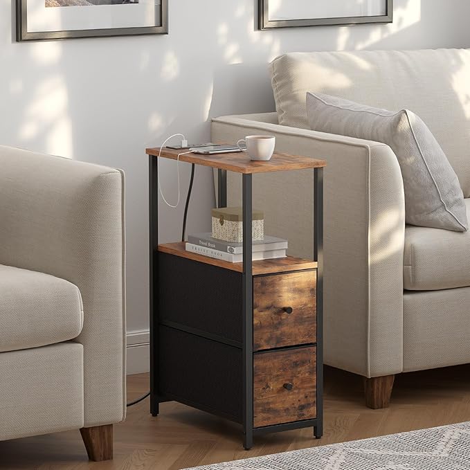 TUTOTAK Small Narrow End Table - Image 2