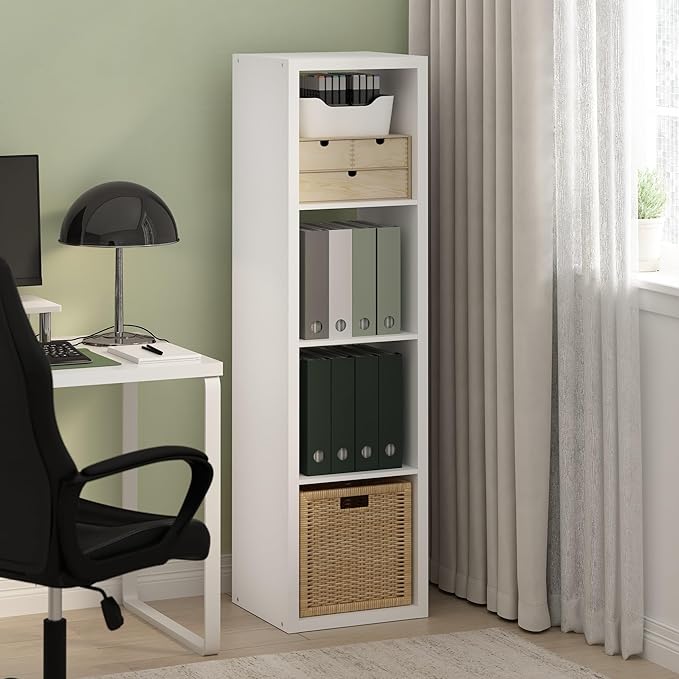 Furinno Cubicle Open Back Decorative Verticle Cube Storage Organizer - Image 2