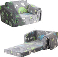 Toddler Couch Fold Out, Foldable Kids Couch by Kisdsa