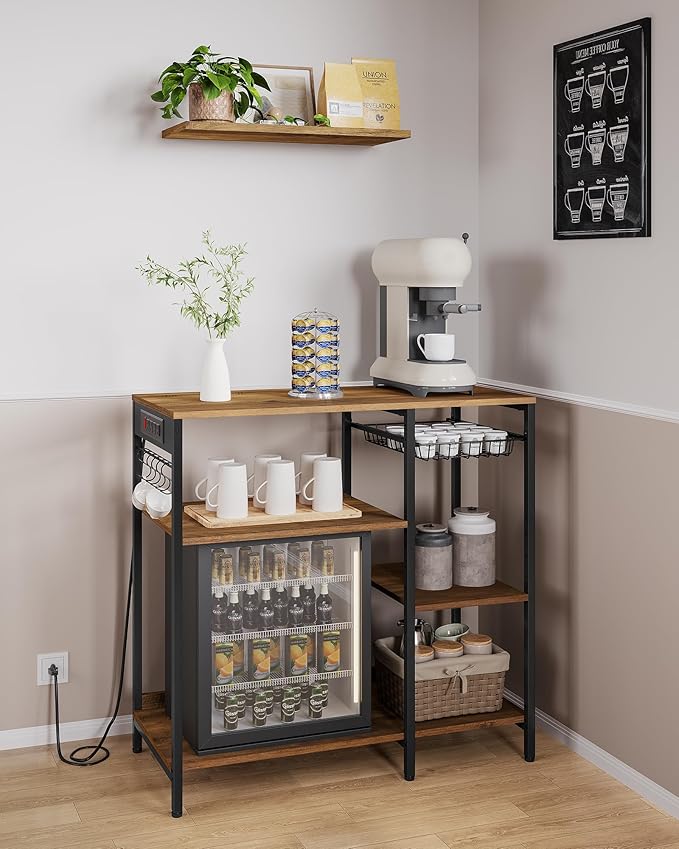 VASAGLE Baker's Rack, Coffee Bar Stand - Image 4
