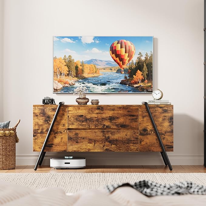 GarveeHome TV Stand for 47 Inch TV, Entertainment Center - Image 8