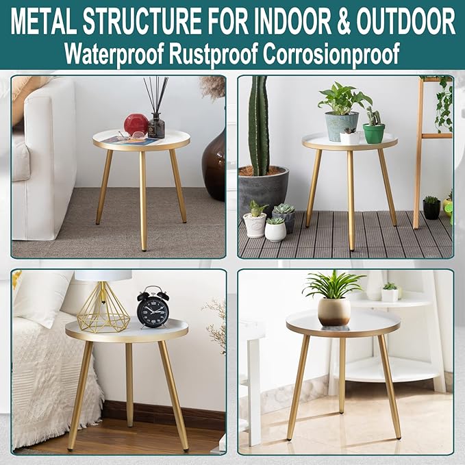 AOJEZOR Side Table: End Table for Any Room - Image 4