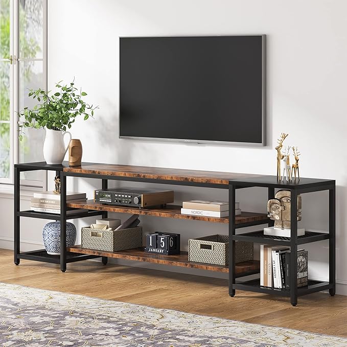 Tribesigns 78 Inch TV Stand for TVs up to 85 Inch, Media Entertainment Center by Tribesigns