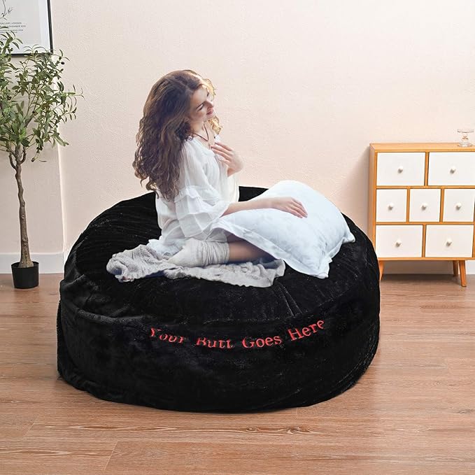 Beanbag Chair Cover for Adults Kids by FunnyFurnitureforYourHous