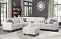 127" L-Shaped Sectional Couch by Unknown