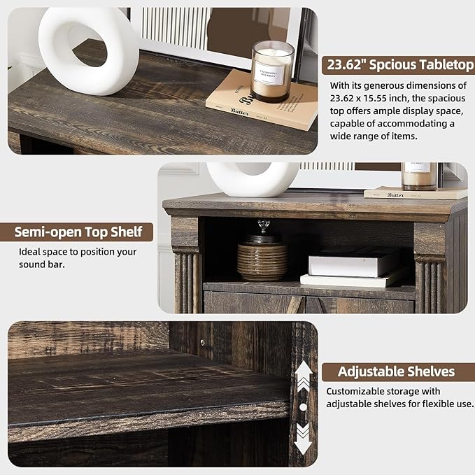 24" Farmhouse Storage Cabinet - Image 3