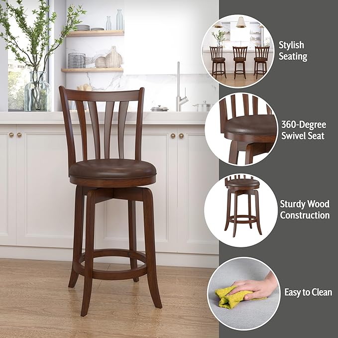 Hillsdale Savana Swivel Counter Stool - Image 4