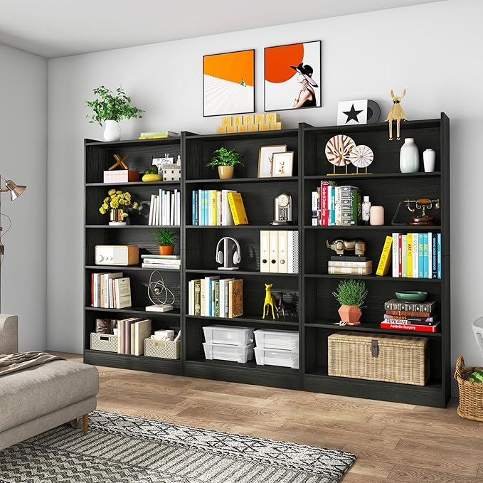 Tribesigns 72-inch Tall Bookcase, Modern 6-Tier White Library Bookshelf - Image 7