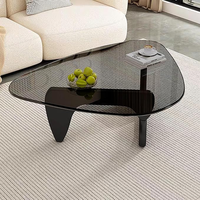 Mid Century Modern Glass Coffee Table - Image 7