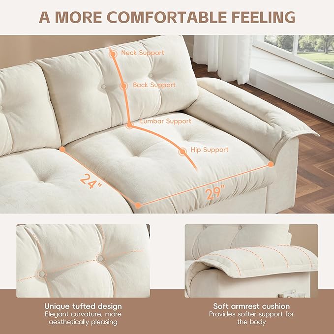 Mreax L-Shape Sectional Sofa - Image 5