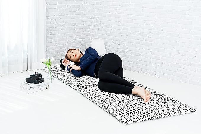 Leewadee - Foldable Floor Mattress - Japanese Roll Up Futon -Trifold Tatami - Image 4