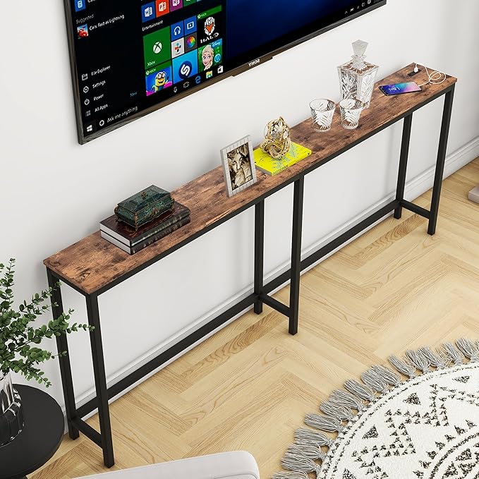 HOMERECOMMEND 70.8 Inch Console Table - Image 6