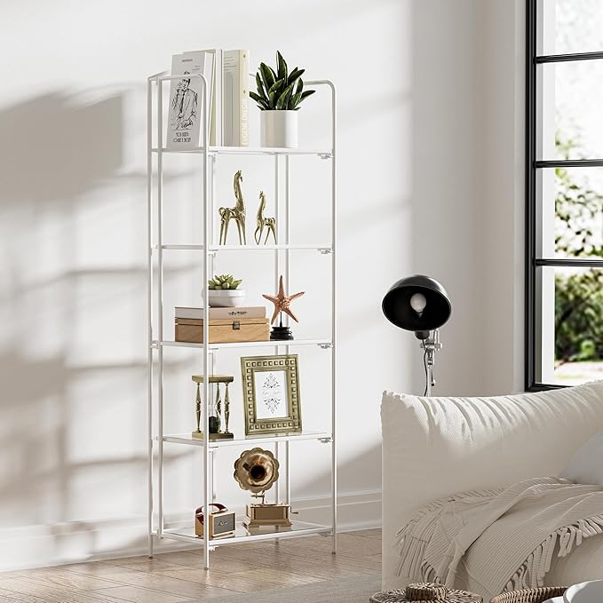 Crofy No Assembly Folding Bookshelf - Image 2