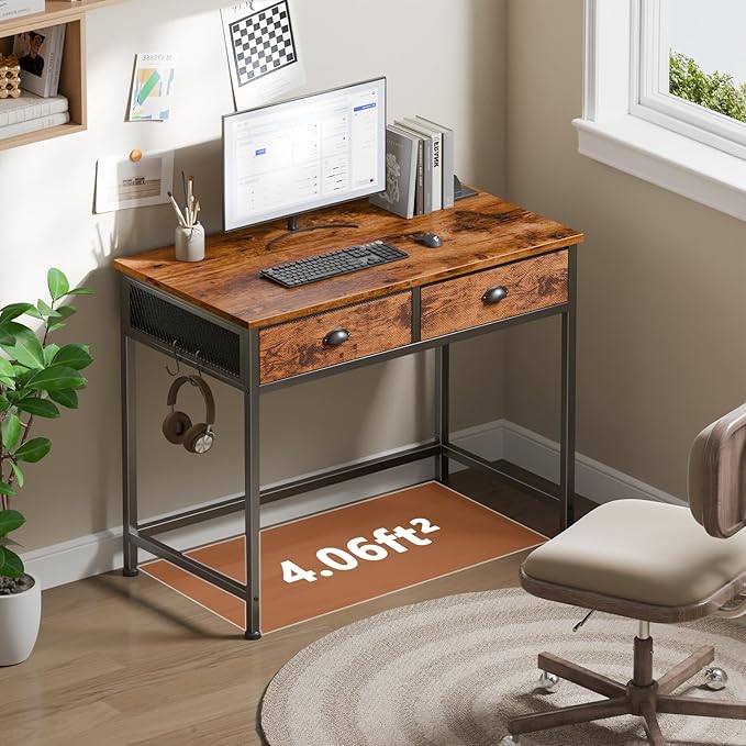 Furologee Small Computer Desk - Image 2