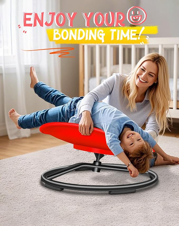 Spinning Chair for Autistic Kids, Sensory Swivel Chair, 220LBS Weight Capacity - Image 7