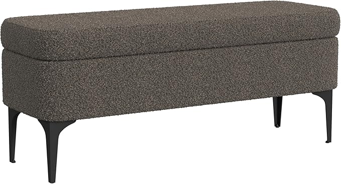 HomePop Upholstered Storage Bench by HomePop