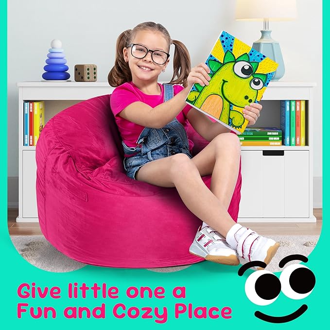 Hobestluk Bean Bag Chairs 2.5FT Bean Bag Chair - Image 3
