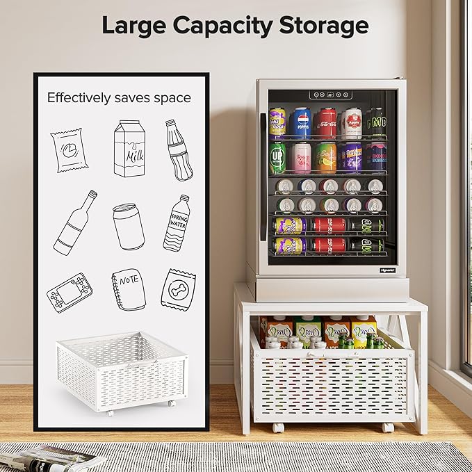 Urban Deco Mini Fridge Stand - Image 8